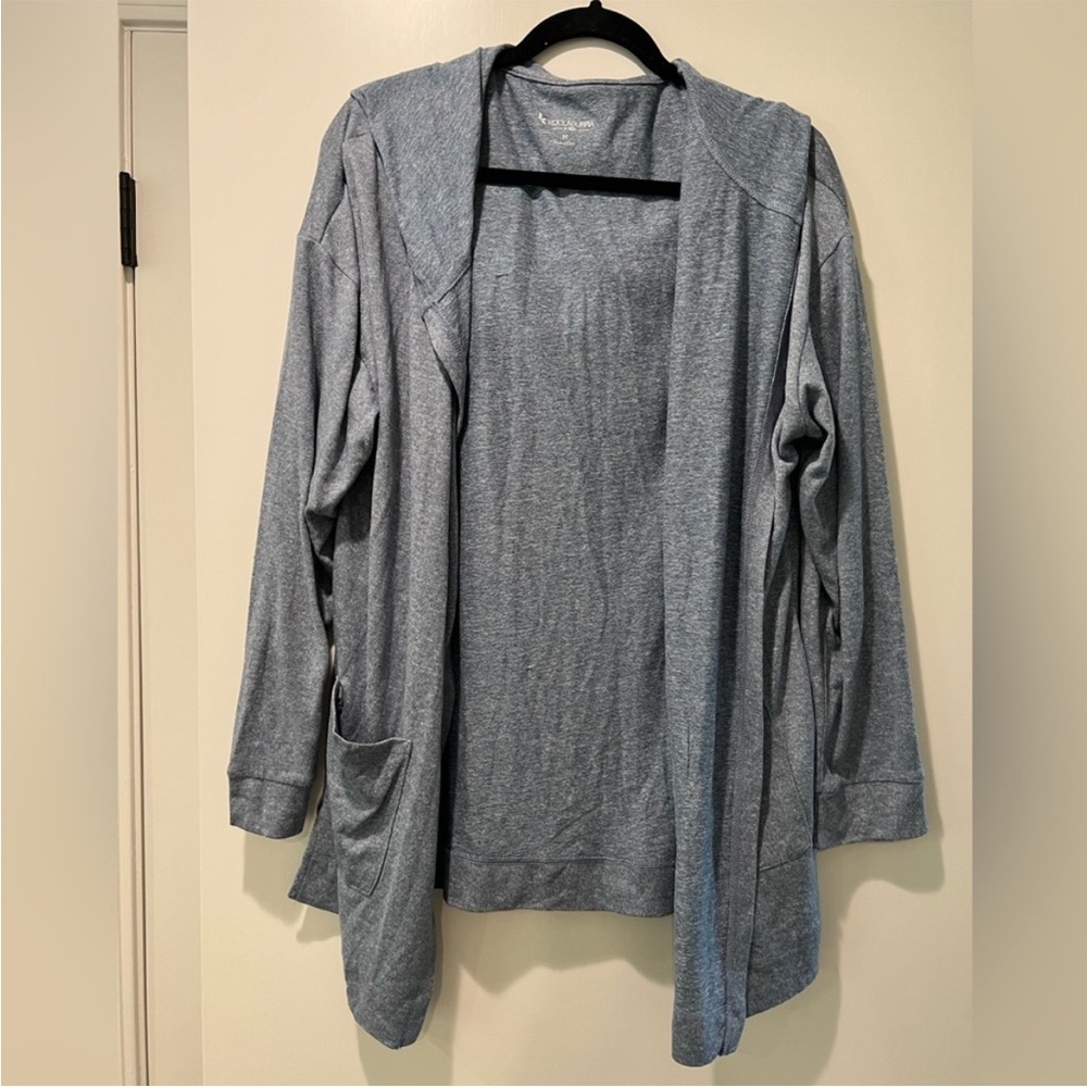 Koolaburra Blue Open Front Cardigan
